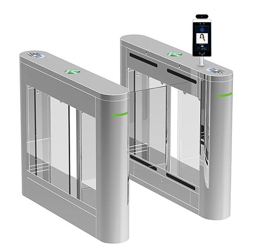 青岛人脸测温速通门通道闸安装案例 - {dede:global.cfg_webname/}