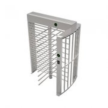 青岛人脸识别闸机全高转闸安装案例 - {dede:global.cfg_webname/}