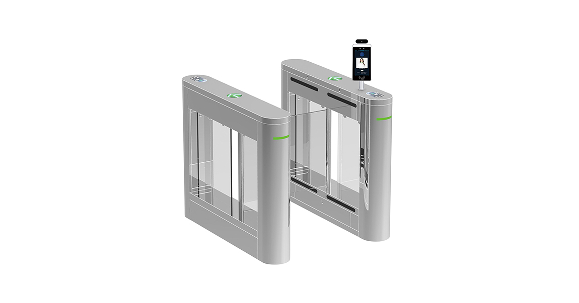 青岛人脸测温速通门通道闸安装案例 - {dede:global.cfg_webname/}