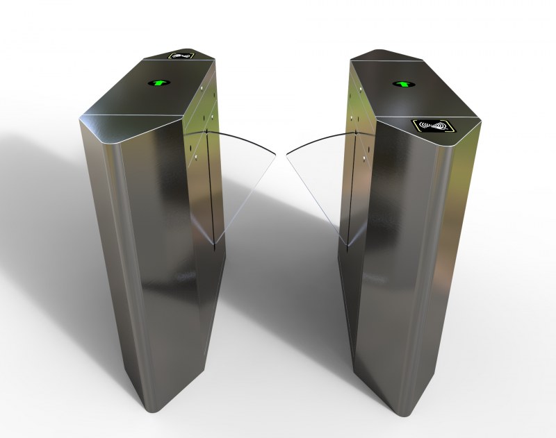 青岛翼闸SDF-YG01安装案例 - {dede:global.cfg_webname/}