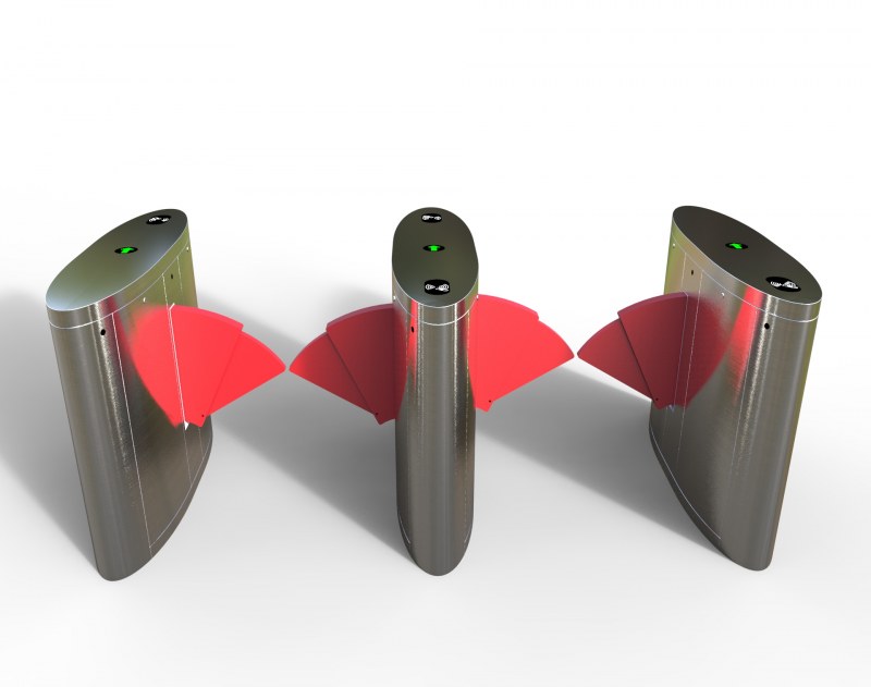 青岛桥式双飞翼翼闸SDF-YG02安装案例 - {dede:global.cfg_webname/}